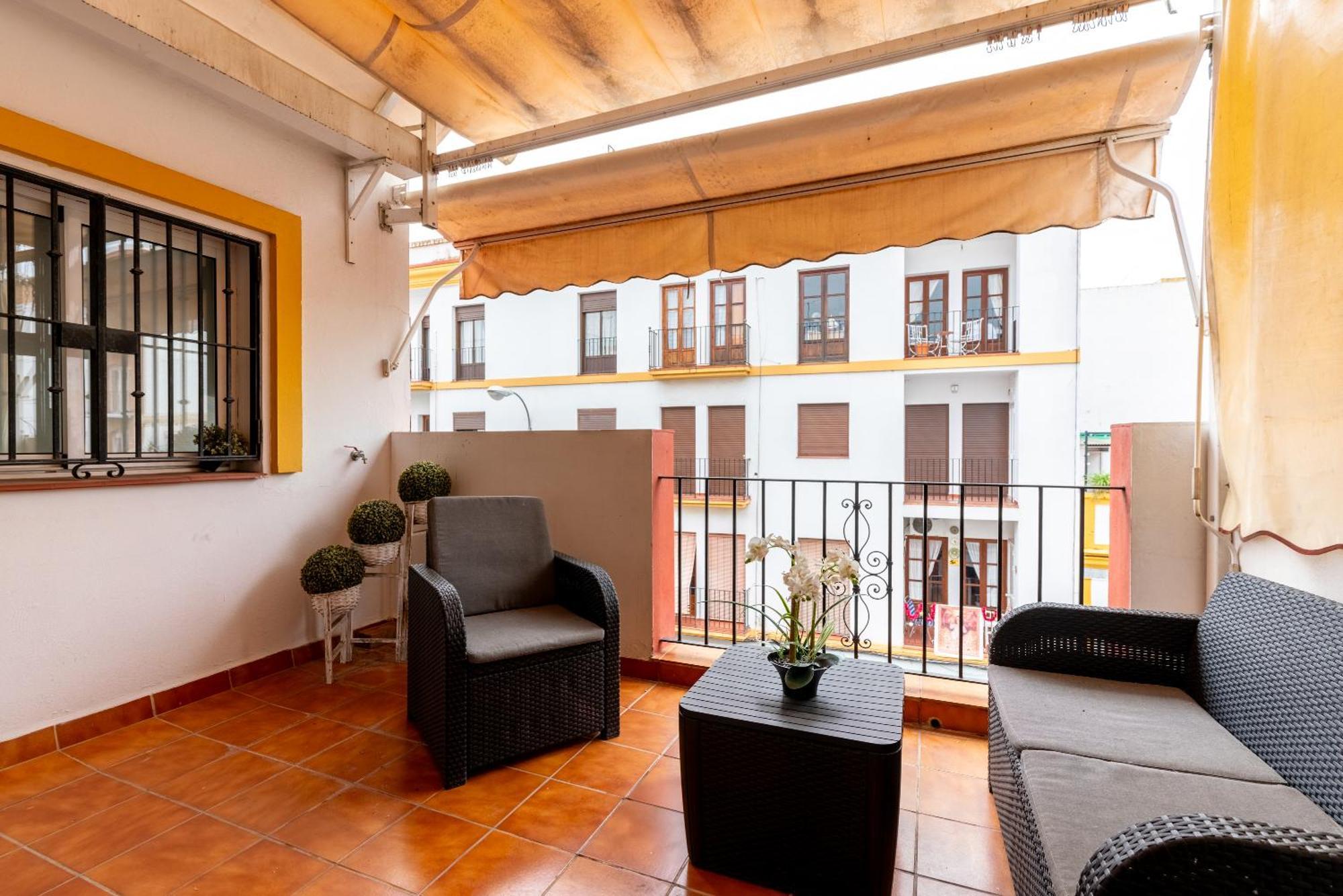 Апартаменти Aoa Casa Triana Familiar Con Terraza Севілья Екстер'єр фото