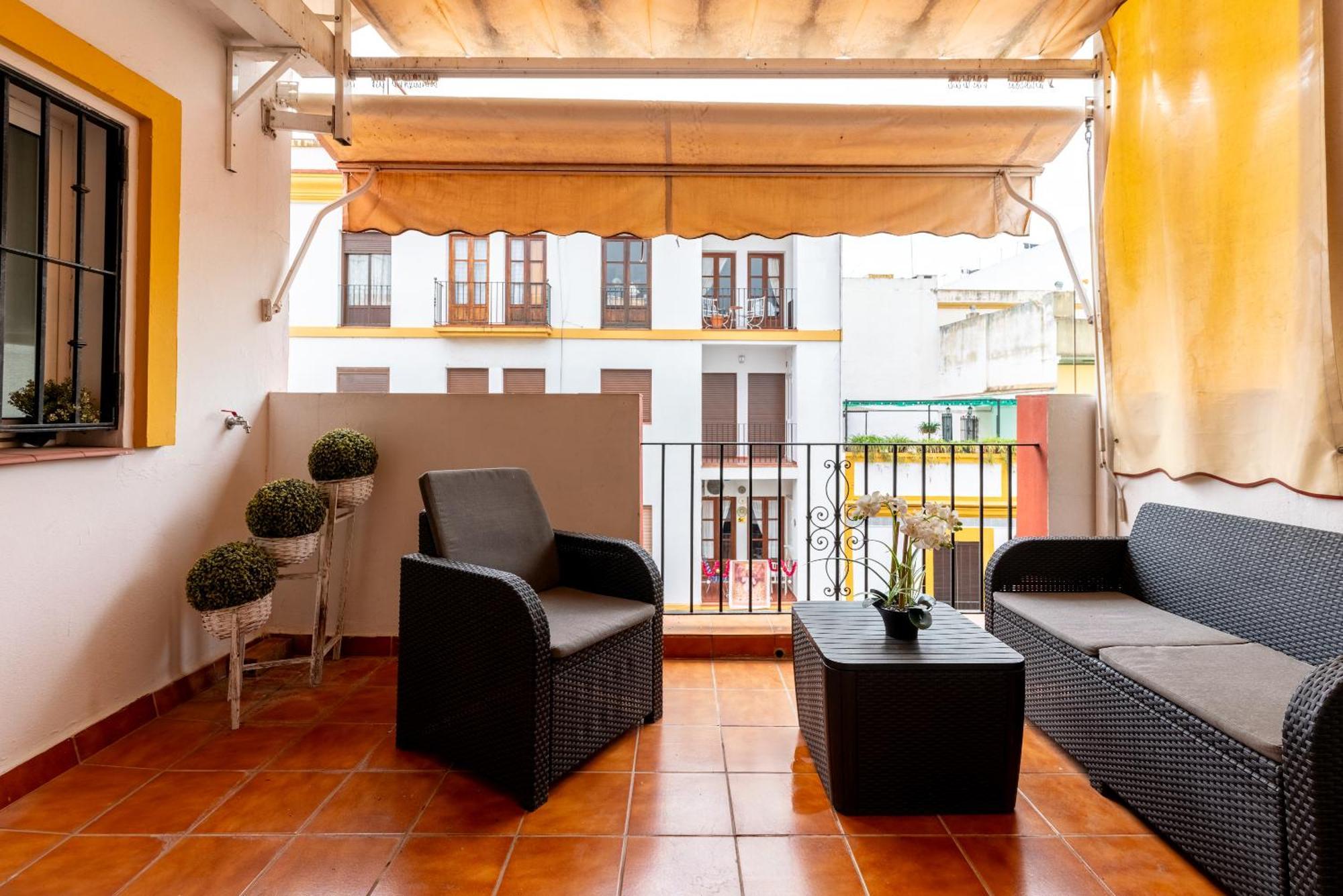 Апартаменти Aoa Casa Triana Familiar Con Terraza Севілья Екстер'єр фото